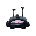 5.8G FPV Brille 40CH Dual Receiver Batterie DVR Suche Video aufzeichnung RC FPV Multi copter